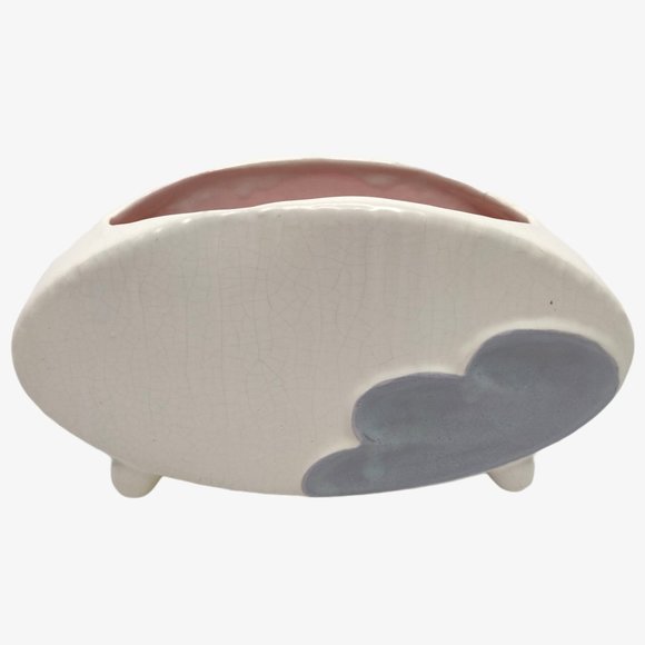 Vintage Royal Copley Pastel Riddle Vase RARE MCM - Picture 1 of 7